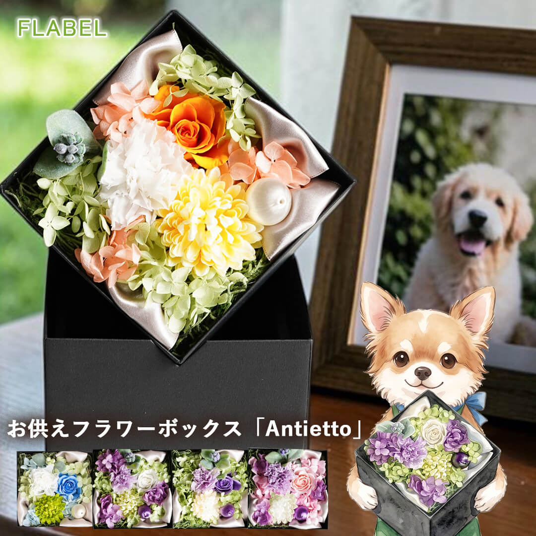 お供え フラワーボックス Antietto