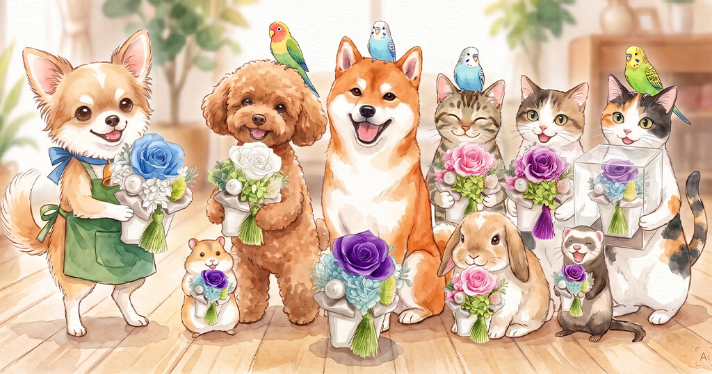 花巡を持つ愛しいあの子たち