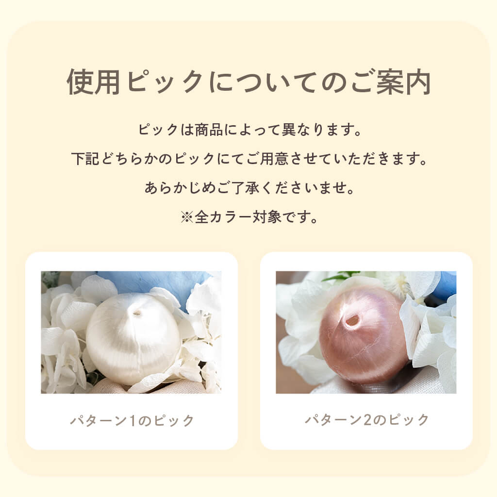 使用ピックについてのご案内